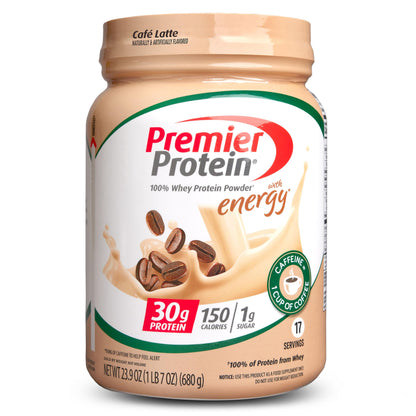 Premier Protein Powder, Vanilla Milkshake, 30g Protein, 1g Sugar, 100% Whey Protein, Keto Friendly, No Soy Ingredients, Gluten Free, 17 Servings, 23.3 Ounces - My Store