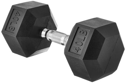 Amazon Basics Rubber Hex Dumbbell Hand Weight - My Store