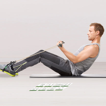 NewMe Fitness Stretching Workout Cards, Instructional Fitness Deck for Women & Men, Beginner Fitness Guide to Training Exercises at Home or Gym - My Store