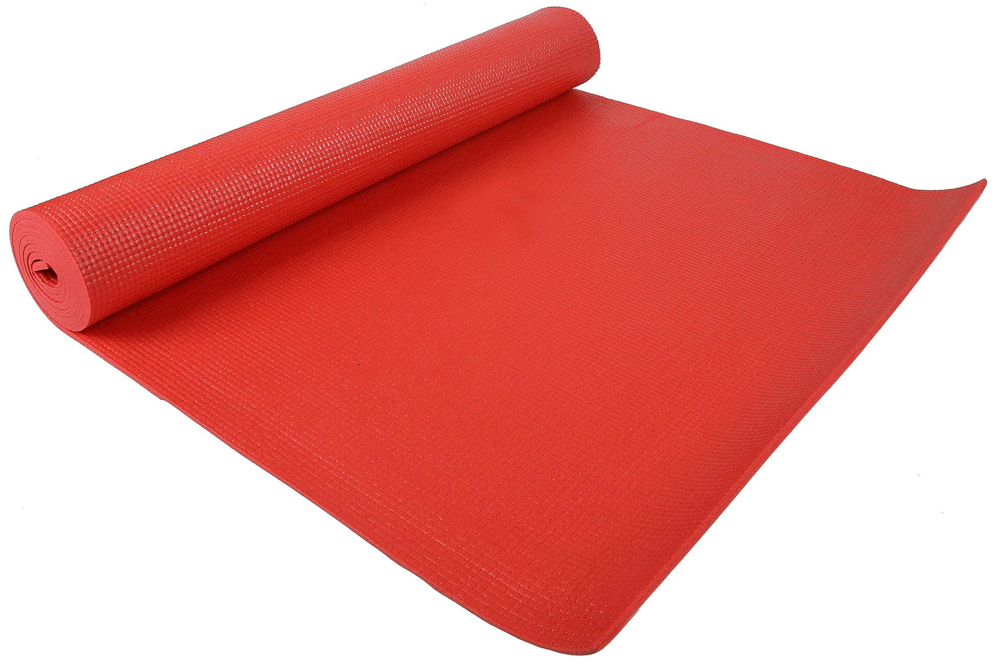 Fitvids All Purpose 1/4-Inch High Density Anti-Tear Exercise Yoga Mat with Carrying Strap, Multiple Colors