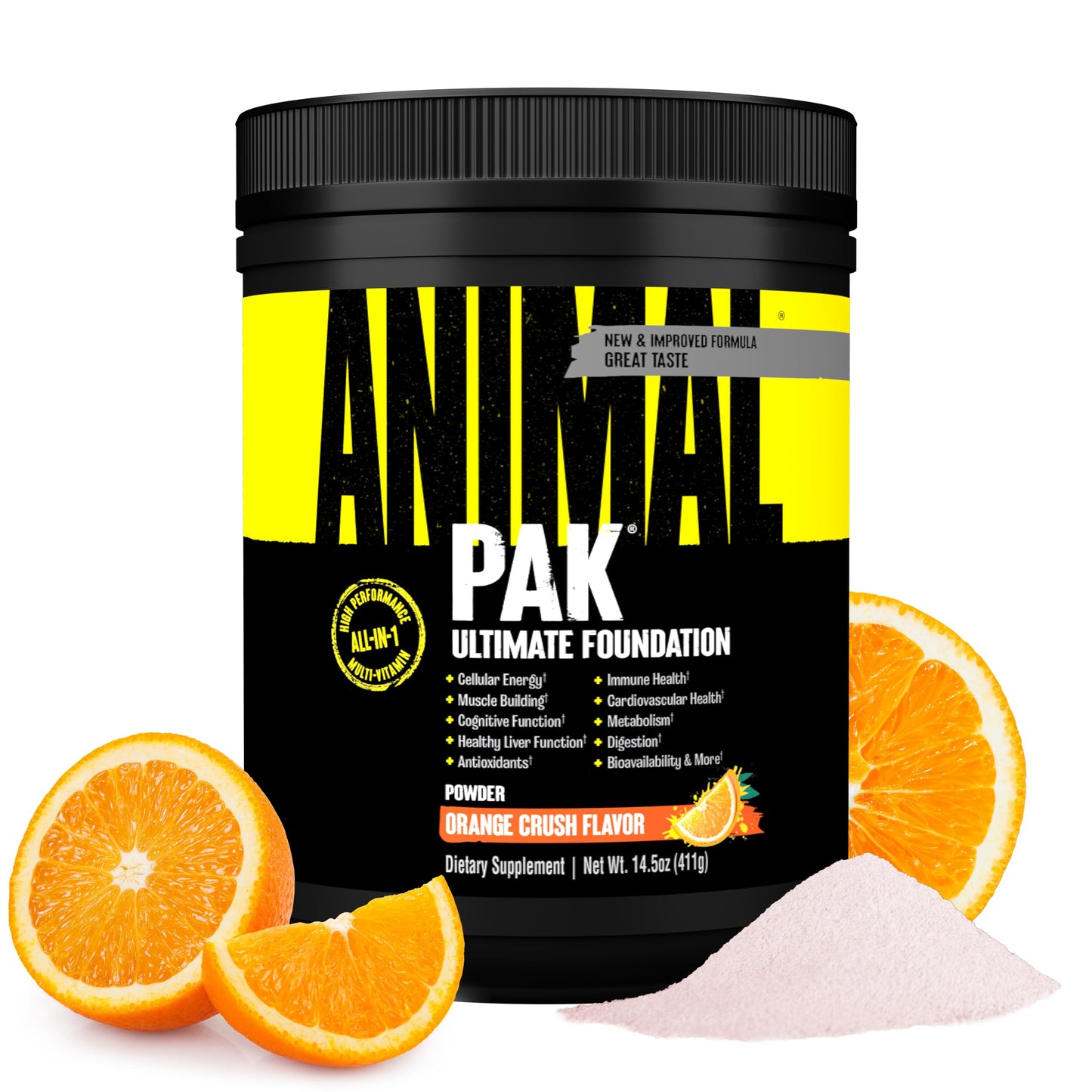 Animal Pak - Convenient Multivitamin for Men & Women Daily All-in-One Vitamin & Supplement Pack - Zinc, Vitamins C, B, D, Amino Acids, and Immune Support - Sports Nutrition Performance - 44 Count - My Store