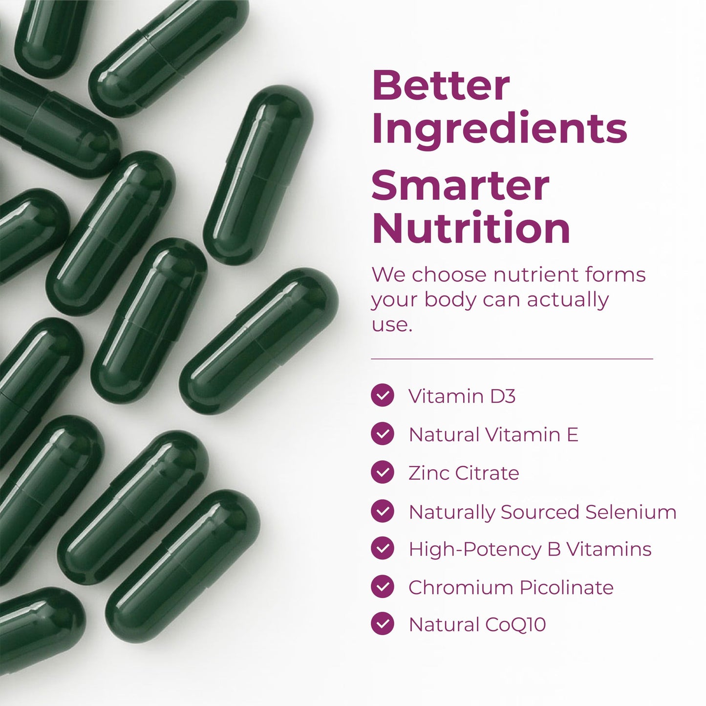 Multivitamin for Men – Methylated Mens Multivitamins & Multiminerals Capsules with Vitamin B12, A, D, C, Zinc, Magnesium & More for Complete Daily Support – High Potency Bioavailable Vitamins for Men - My Store