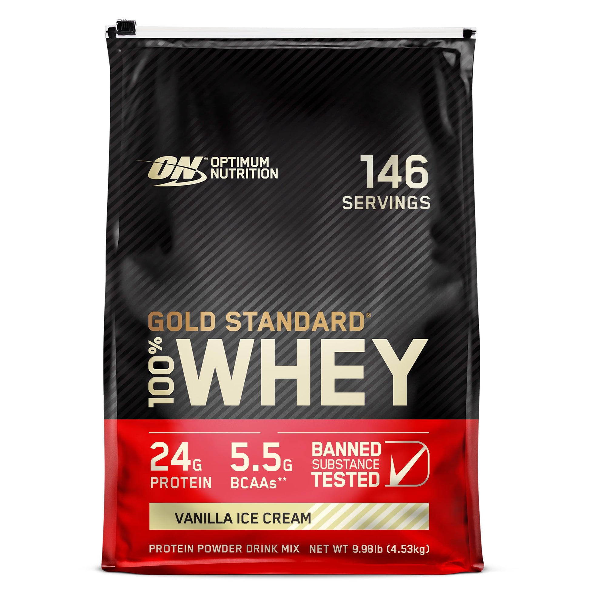 Optimum Nutrition Gold Standard 100% Whey Protein Powder, Double Rich Chocolate, 5 Pound (Packaging May Vary) - My Store
