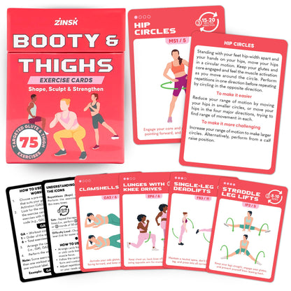 Abs and Core Exercise Cards – 75+ Workout Cards to Help Build Core Strength, Stability, Outdoor, Work from Home Fitness Workout - My Store