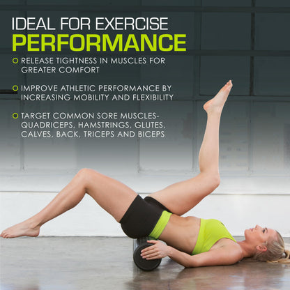 ProsourceFit High Density Foam Rollers, Firm Full Body Athletic Massage Tool for Back Stretching, Yoga, Pilates, Post Workout Muscle Recuperation - My Store