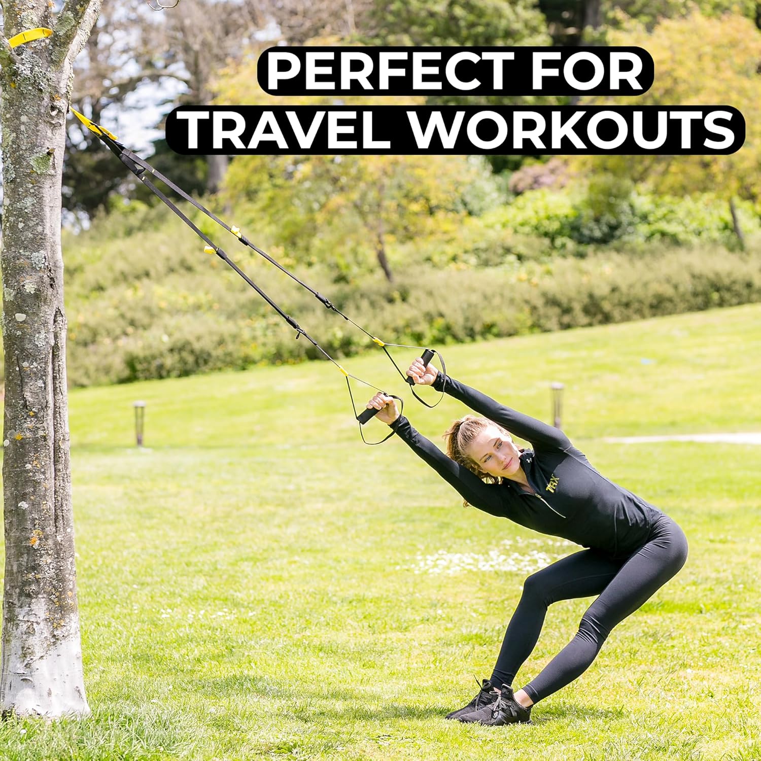 TRX GO Suspension Trainer, At Home, Portable Gym Workout, For Strength Training, Full Body Exercise Equipment - My Store