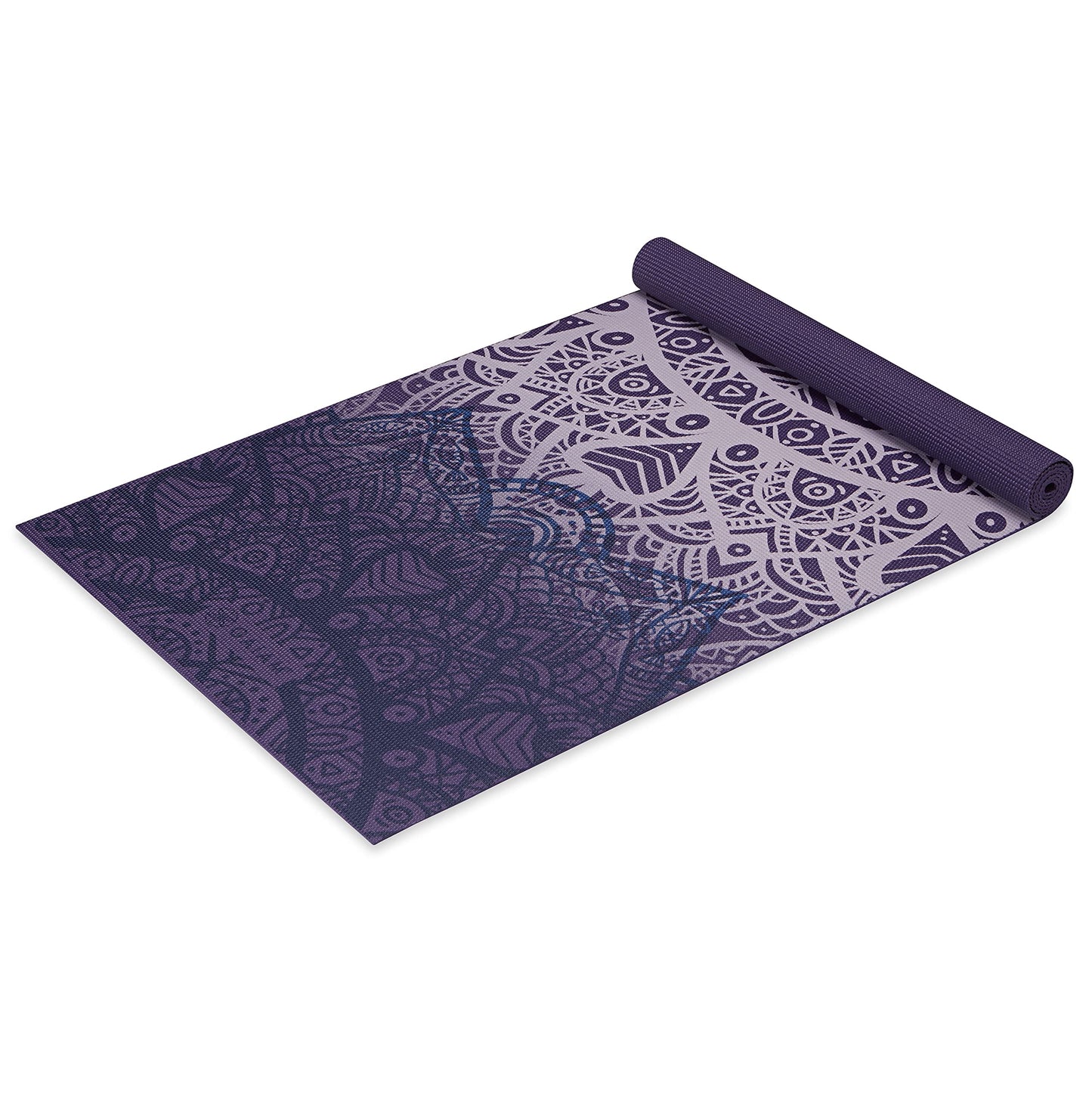 Gaiam Print Yoga Mat, Non Slip Exercise & Fitness Mat for All Types of Yoga, Pilates & Floor Exercises - My Store