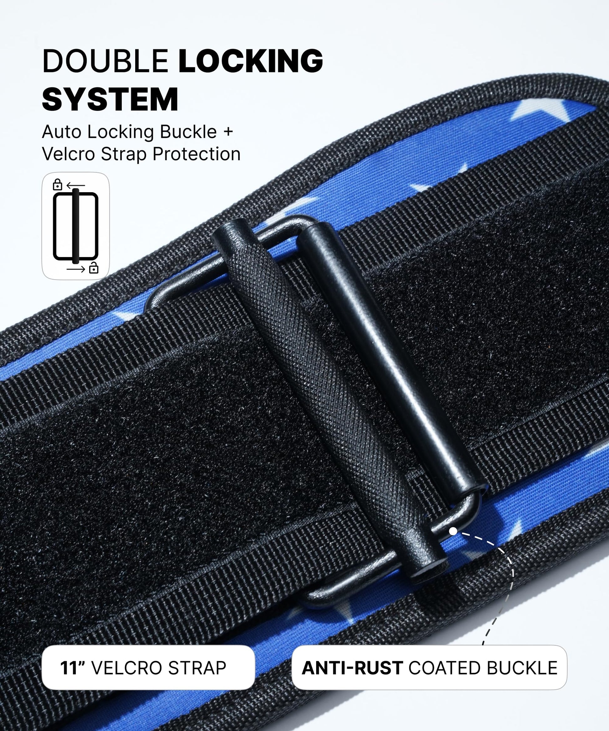 DMoose Fitness Weight Lifting Belt for Squats, Deadlift & Intense Workout - 6" Adjustable Fit Auto Lock Weightlifting Belt for Men & Women - Neoprene Gym Belts for Stability & Lumbar Back Support - My Store