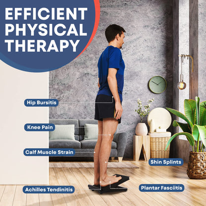 Stretching Strap with Loops - Non Elastic Stretch Band for Physical Therapy, Yoga Strap for Stretching Equipment, Stretch Bands for Exercise and Flexibility - Fascia, Hamstring & Leg Stretcher Belt - My Store