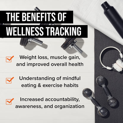 NewMe Fitness Journal for Women & Men, Food & Workout Journal, Planner Log Book to Track Weight Loss, Muscle Gain, Home Gym Exercise, Bodybuilding Progress, Daily Nutrition & Personal Health Tracker - My Store