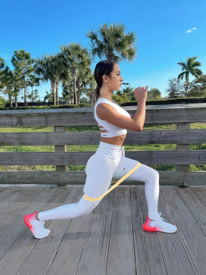 Fit Simplify Resistance Loop Exercise Bands with Instruction Guide and Carry Bag, Set of 5 - My Store