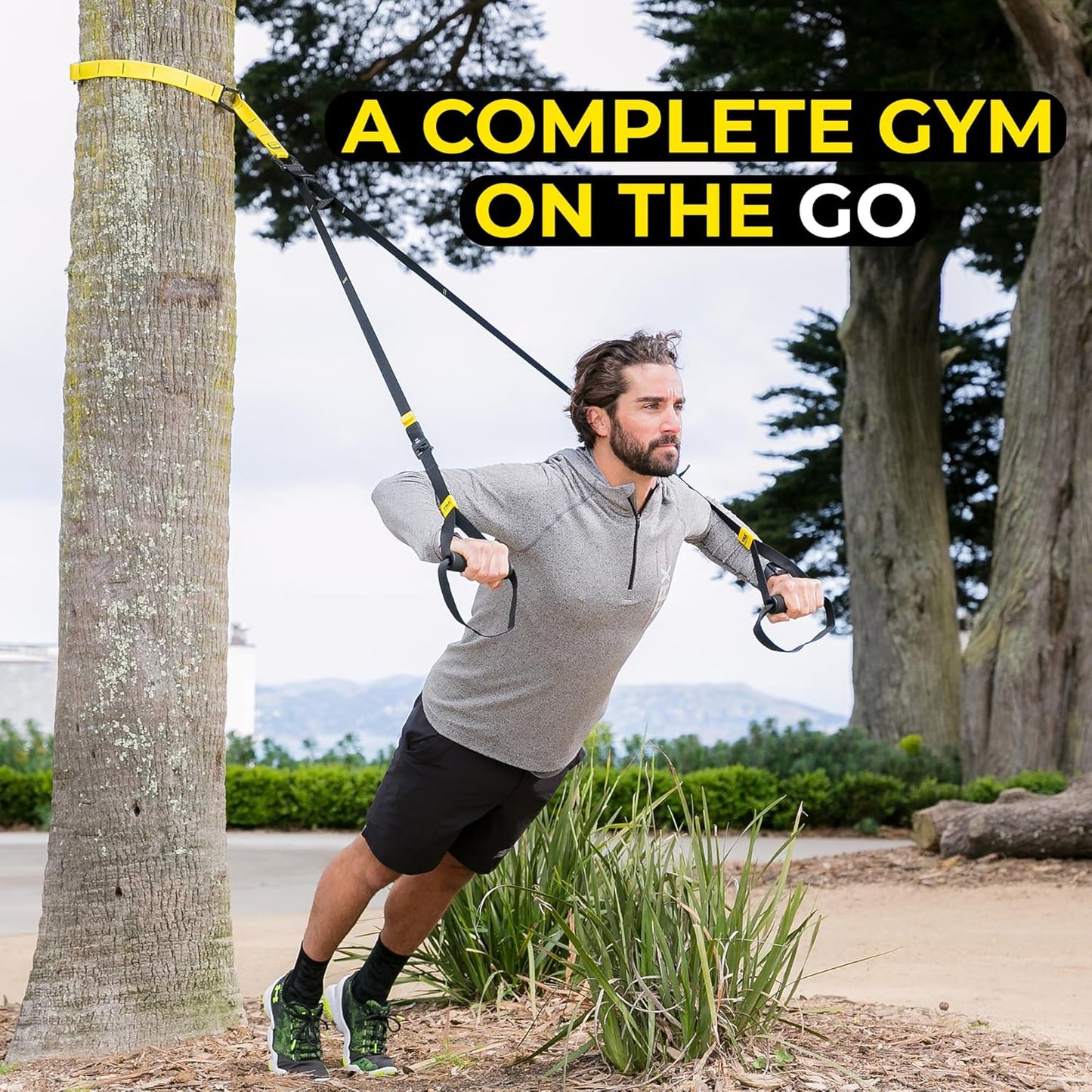 TRX GO Suspension Trainer, At Home, Portable Gym Workout, For Strength Training, Full Body Exercise Equipment - My Store