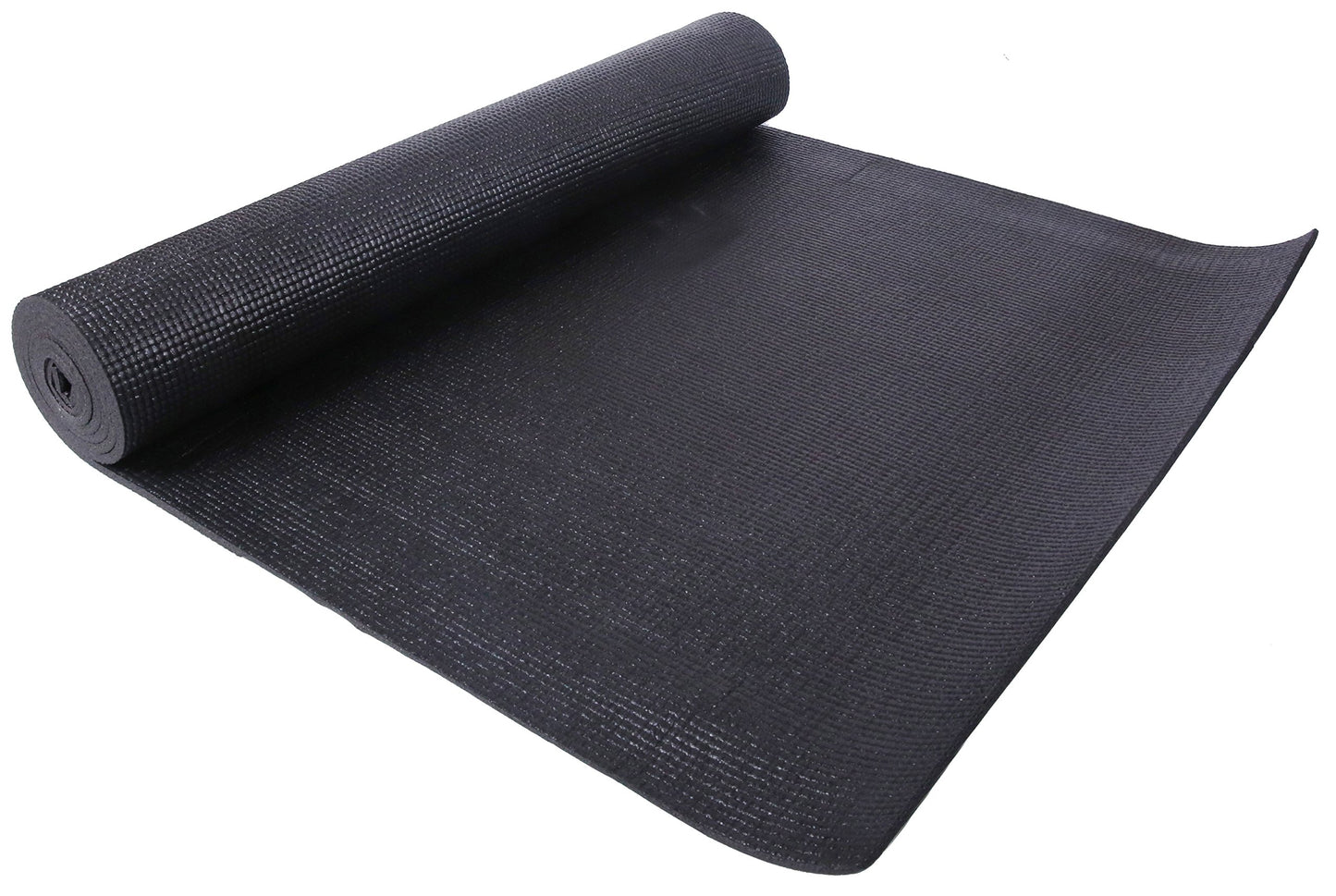 Fitvids All Purpose 1/4-Inch High Density Anti-Tear Exercise Yoga Mat with Carrying Strap, Multiple Colors